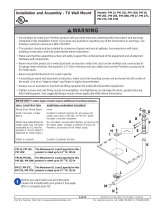 Peerless Industries PM 20W User manual