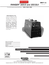 Lincoln Electric 300 DLX User manual