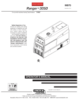 Lincoln Electric 305D User manual