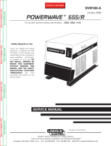 Lincoln Electric Power Wave 655/R User manual