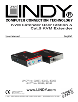 Lindy KVM EXTENDER 32357 User manual