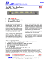 Link electronic 861-XL161D User manual