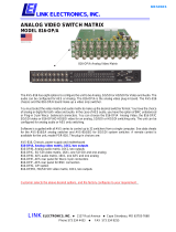 Link electronic 816-OP/A User manual