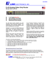Link Electronics 860-XL816A User manual