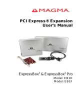 Magma ExpressBox Pro EB1H User manual