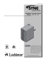 Lochinvar Sync Condensing Boiler 1.5 User manual