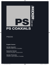 Kicker PS5250 User manual
