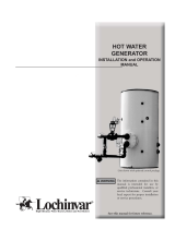 Lochinvar Hot Water Generator User manual