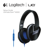 Logitech Ultimate Ears 6000 User manual