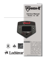 Lochinvar WH 399 User manual