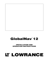 Lowrance GLOBALNAV 12 User manual