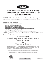 AGA SIX-FOUR SERIES - DC6 User manual
