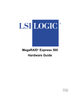 LSI MegaRAID Express 500 User manual