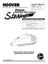 Hoover Steam cleaner User manual