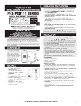 Lux Products PSD111 User manual