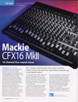 Mackie CFX16 MkII User manual