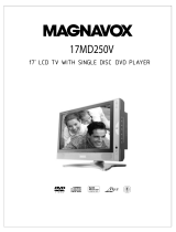Magnavox 17MD250V-17E User manual