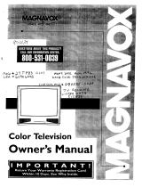 Magnavox 27TP83 C101 User manual