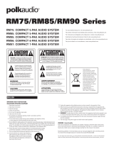 Polk Audio RM75 User manual