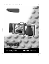 Philips AZ2750 User manual