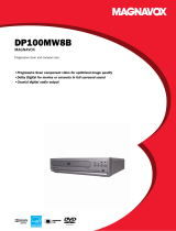 Magnavox DP100MW8B User manual