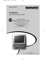 Magnavox MC09D1MG - Tv/vcr Combination - Mono User manual