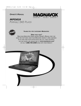 Magnavox MPD820 User manual