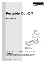 Makita 2414NB User manual