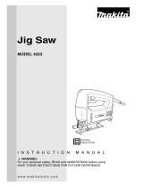 Makita 4323 User manual