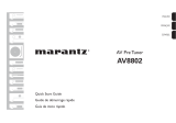 Marantz AV8802 User manual