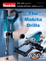 Makita 6305 User manual