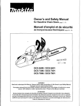 Makita DCS6401 User manual