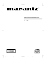 Marantz CD5001 User manual
