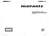 Marantz CD6002 User manual