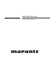 Marantz PMD671 User manual