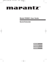 Marantz RX9001 User manual