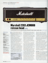 Marshall Amplification 2203 User manual