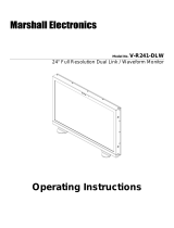 Marshall Electronics V-R261-DLW User manual