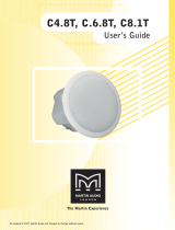 Martin Audio C6.8T User manual