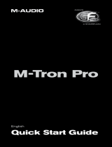 M-Audio M-TRON PRO User manual
