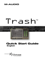 M-Audio TRASH User manual