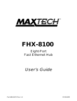 MaxTech FHX-8100 User manual