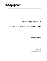 Maxtor 300 User manual