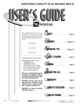 Maytag MAV-12 User manual