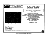 Maytag Gas Cooktops User manual