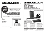 McCulloch MB2204 User manual