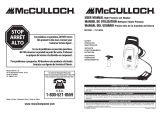 McCulloch 6096160G04 User manual