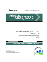 McDATA 3232 User manual