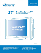 Memorex Flat Screen Tv User manual