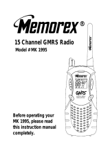 Memorex MK1995 User manual